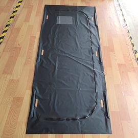 MD01 Luxury Black Cross Body Bags Dengan 6 Menangani Untuk Tubuh Mati 220 * 100 Cm