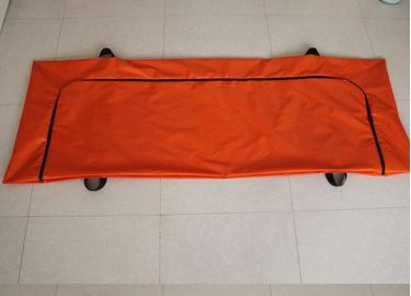 Orange ISO9001 pria dewasa tas mayat tubuh Mudah bergerak DARI 200 * 73cm