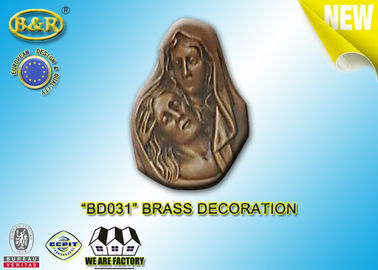 Tidak .  BD031 Kuningan Dekorasi Bronze Madonna Funera Ukuran 13 × 17,5 Cm Bahan Tembaga Alloy