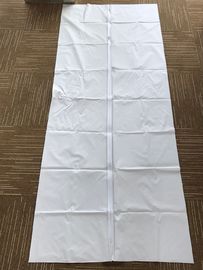 Guci Putih Dan Tas Bahan PVC Untuk Orang Mati Ketebalan 0,2 Mm 220 * 80 Cm
