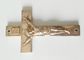 Peti Mati Plastik Salib D049 Emas Kuningan Antik zamak salib untuk peti mati menggunakan 10.8 * 6.6cm