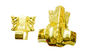 PP daur ulang atau ABS peti sudut set warna emas C001